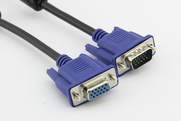 VGA線1.5米公對(duì)母液晶延長線 計(jì)算機(jī)顯示器信號(hào)傳輸?shù)目煽窟x擇